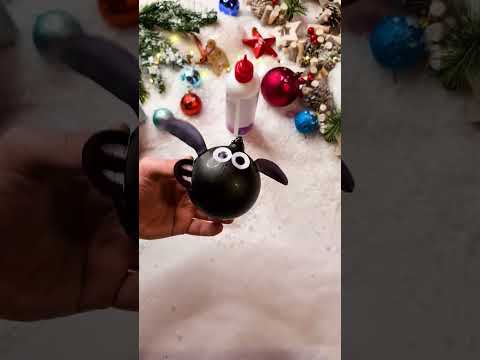 پوستر کاردستی جشن کریسمس Shaun the Sheep 🐑🎄