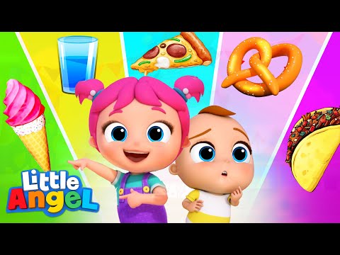 پوستر آهنگ رنگ های غذا