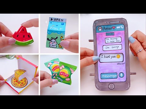 پوستر ایده‌های خلاقانه ساخت دستی از کاغذ ایده‌های پیام متناسف...