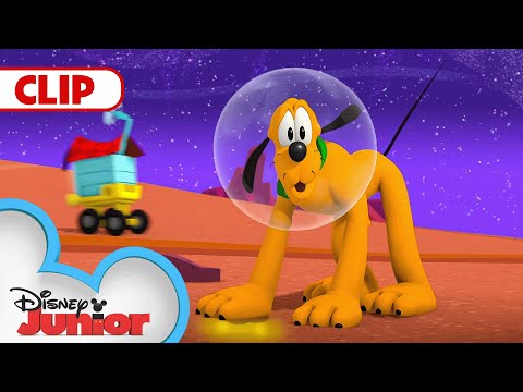 پوستر سگ‌های فضایی 🪐🐶 خانه شادی میکی ماوس disneyjunior​