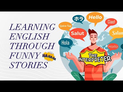 پوستر آموزش گوش دادن و صحبت کردن به زبان انگلیسی - داستان خنده...
