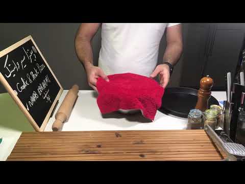 پوستر پیتزا سیر و استیک - نواب ابراهیمی ------- Garlic and steak...