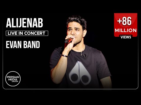 پوستر Evan Band - Alijenab I Live In Concert ایوان بند - عالیجناب