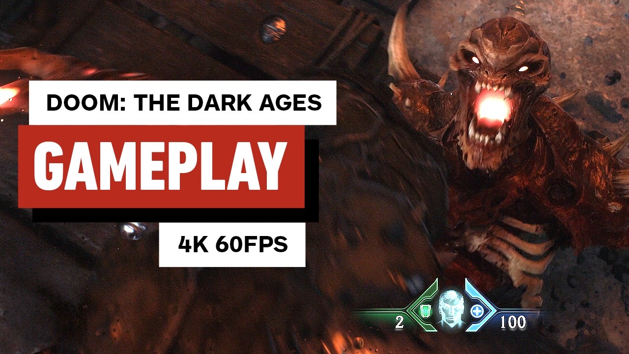 پوستر Doom The Dark Ages - First 22 Minutes of PC Gameplay 4K...