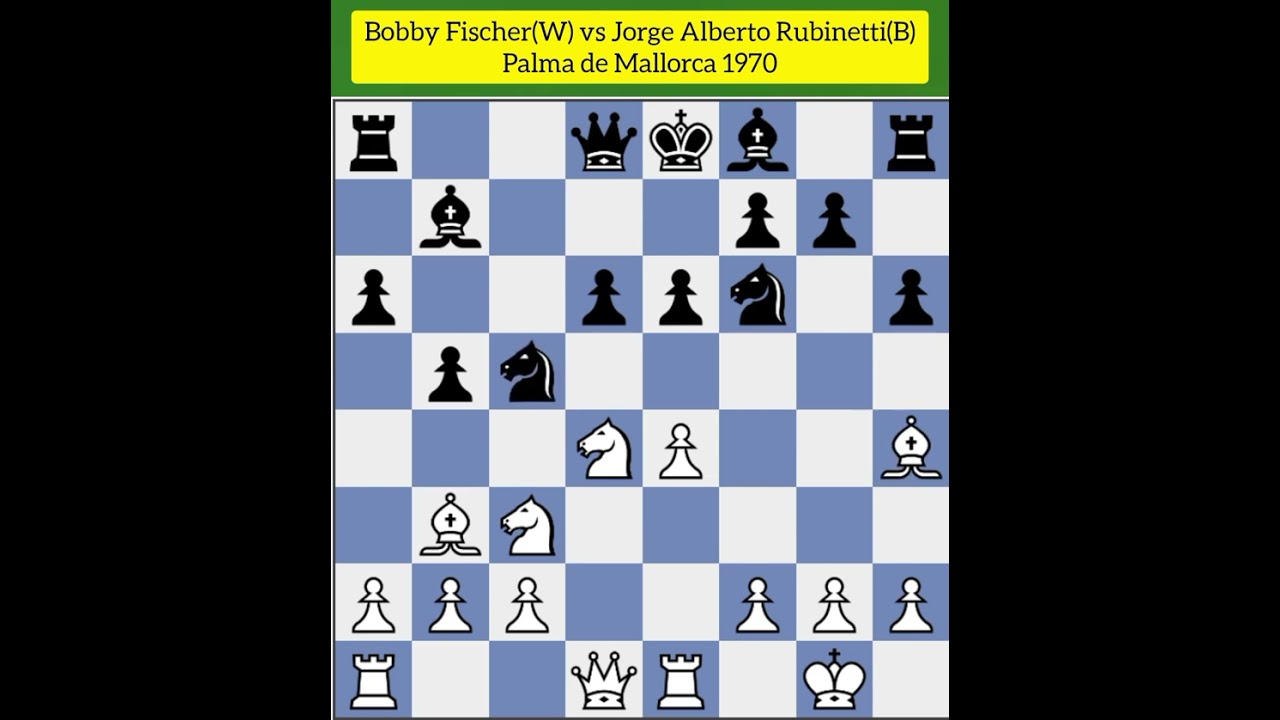 پوستر Bobby Fischers Normal Looking Sacrifice Ruins Enemy...
