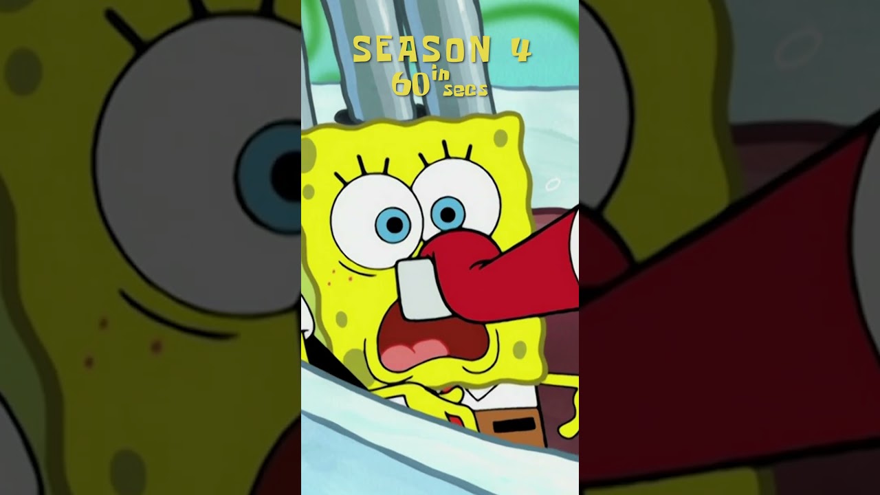پوستر SpongeBob Season 4 in 60 SECONDS! shorts