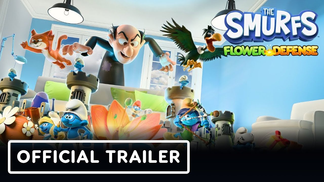 پوستر The Smurfs Flower Defense - Official Announcement Trailer