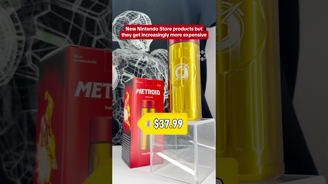 پوستر NEED that Metroid water bottle