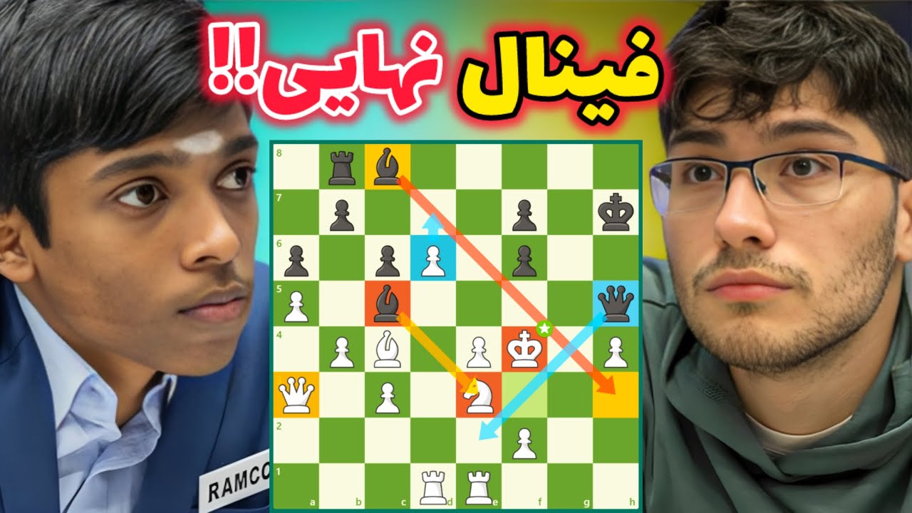 پوستر علیرضا فیروزجا و پرگناناندا!! تاکتیک خیره کننده پرگ و شاه...