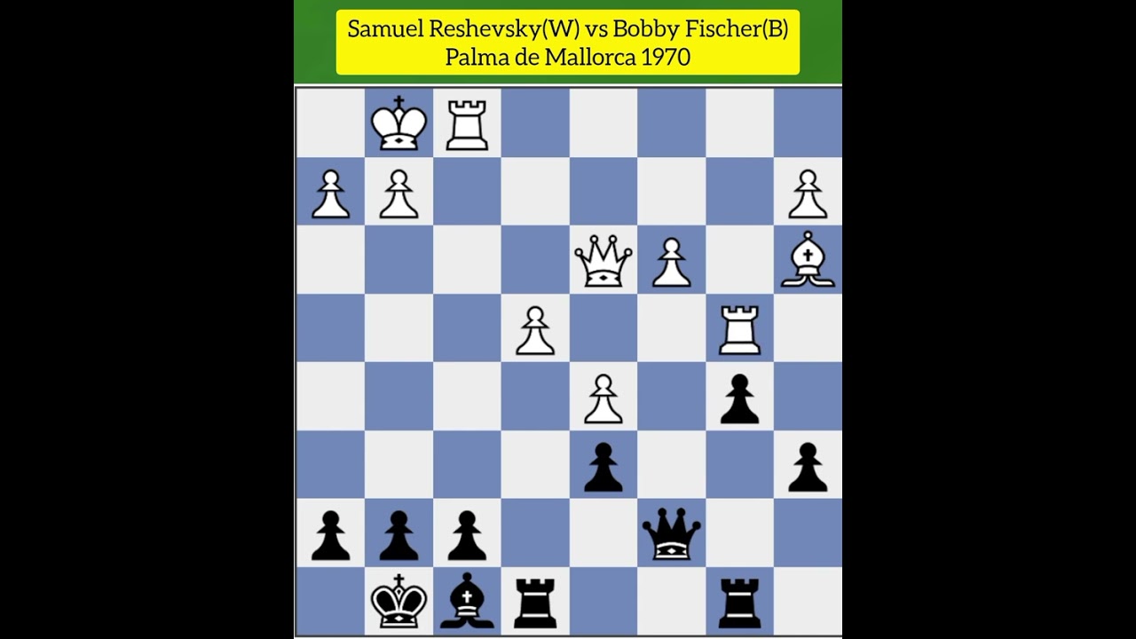 پوستر Bobby Fischer shocks opponent with Eyebrow-Raising...