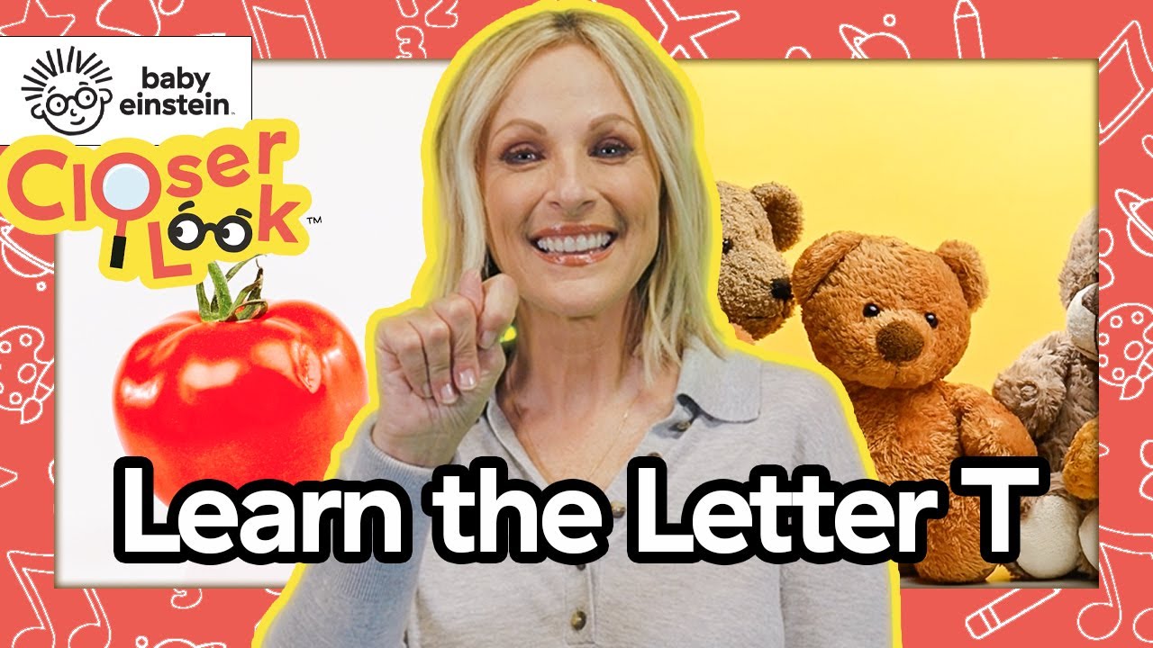 پوستر نگاه نزدیک حرف T 🔍 آموزش حروف با مارلی متلین ⭐️ Bab