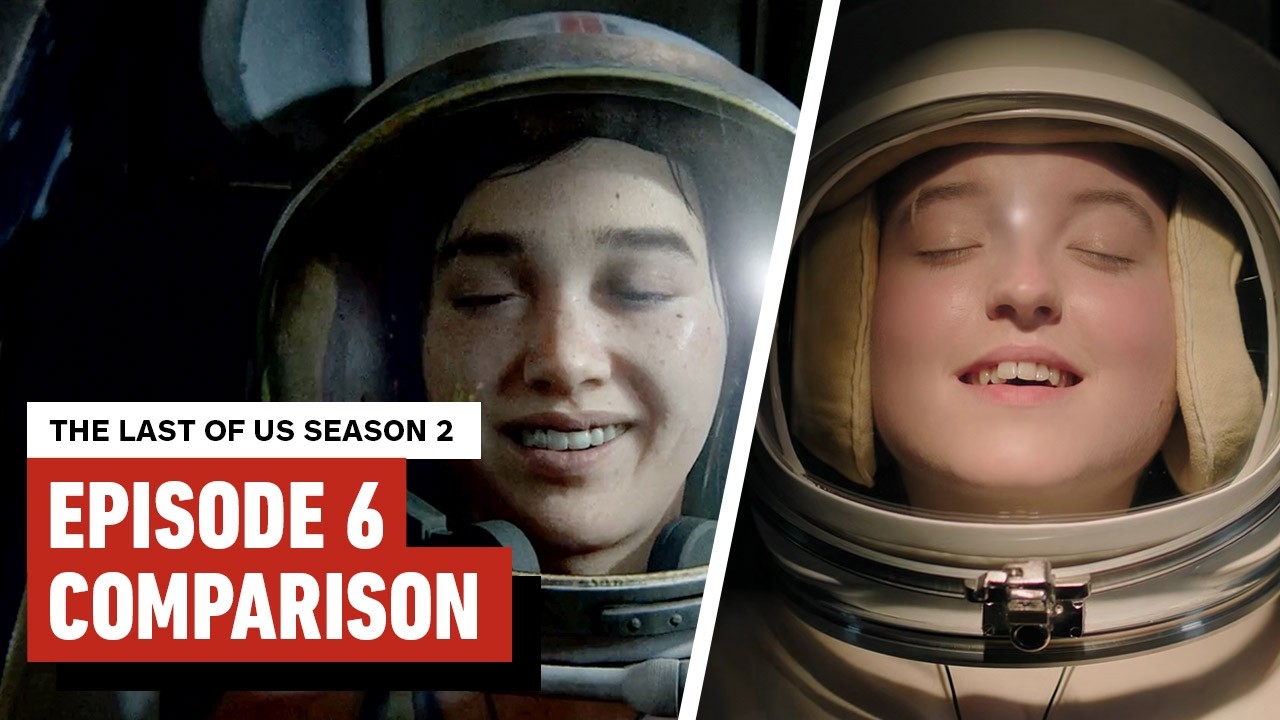 پوستر The Last of Us Season 2 Episode 6 TV Show vs Game Comparison