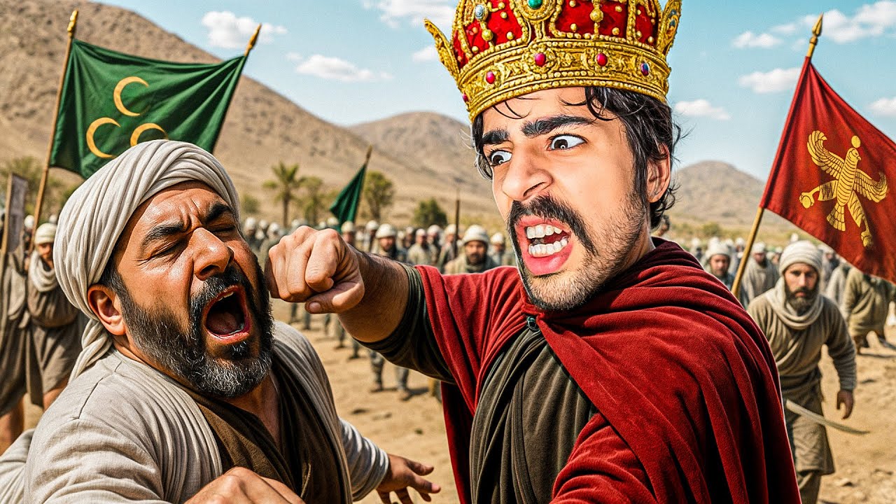 پوستر به عربستان حمله کردیم شهر مدینه رو گرفتیم ! کینگ ایز بک...