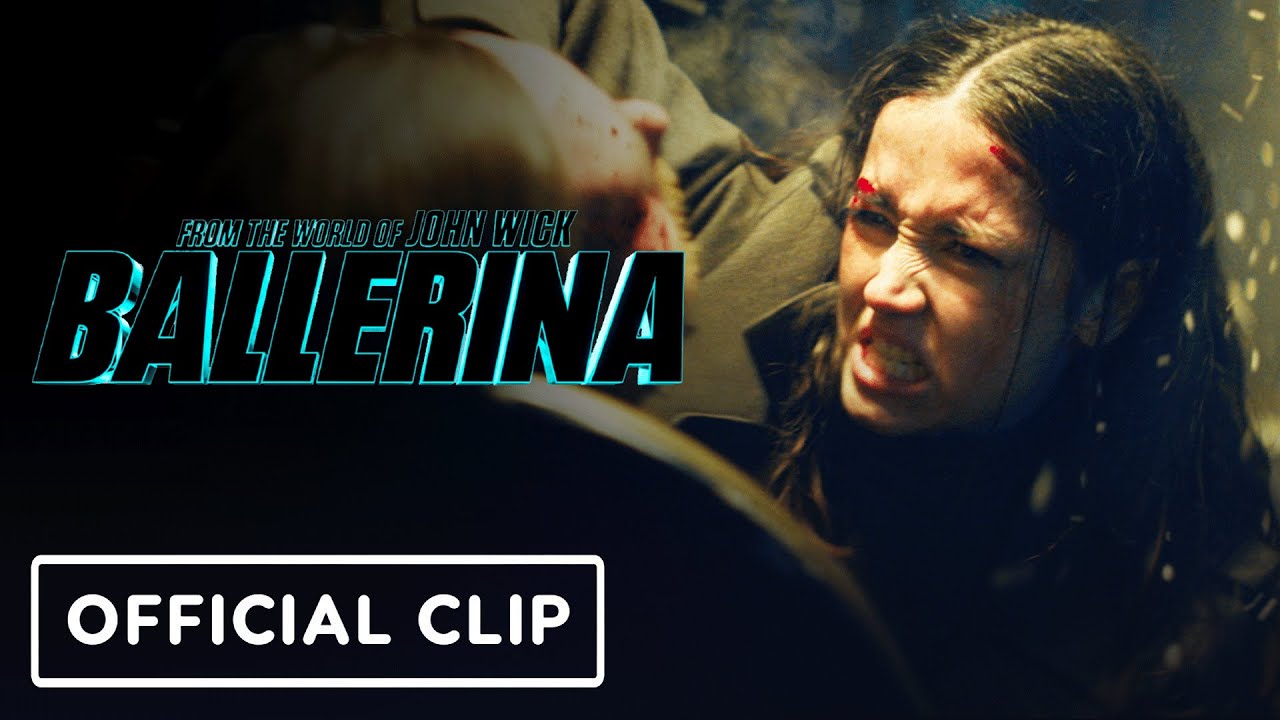پوستر Ballerina - Official Ice Skating Clip 2025 Ana de Armas,...