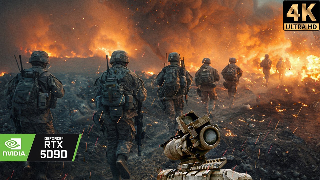 پوستر Medal of Honor RTX 5090 Realistic ULTRA Graphics Gameplay...