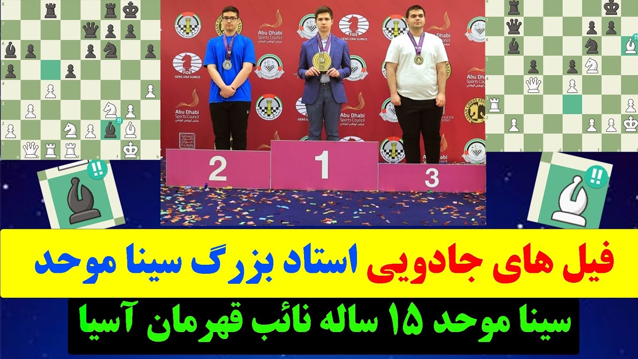 پوستر فیل های جادویی استاد بزرگ سینا موحد - سینا موحد 15 ساله...