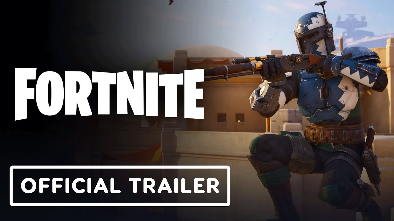 پوستر Fortnite - Official Mandalorian Rising Galactic Battle...