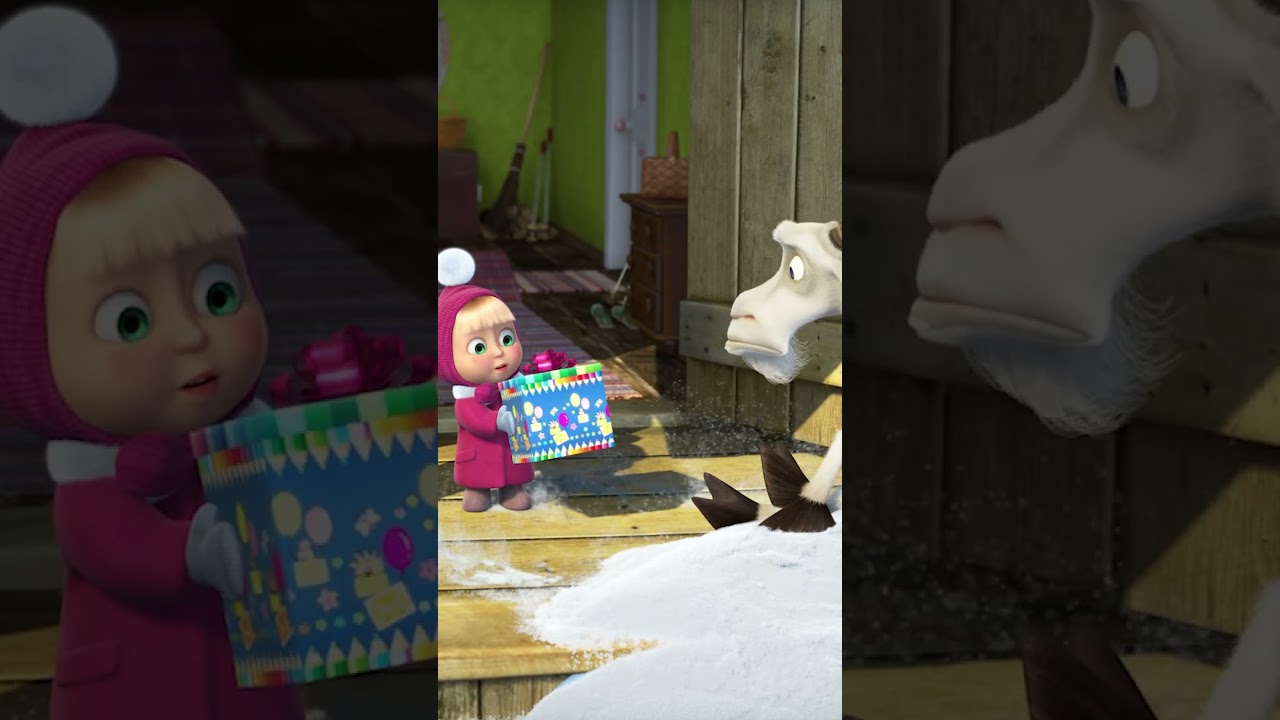 پوستر Polite Masha? 👀🤔 MindYourManners MashaAndTheBear Shorts...