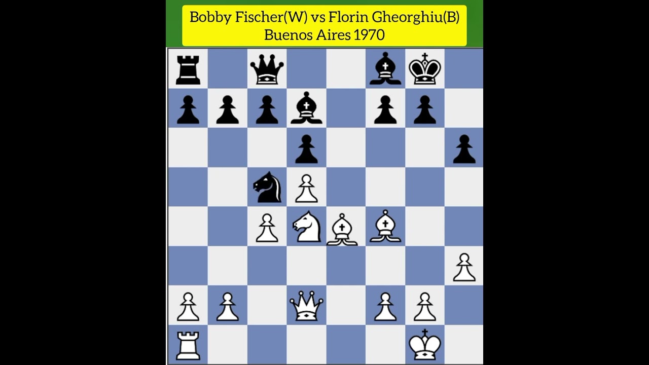 پوستر Bobby Fischers Way of Ending this Opponent is SUPERB!!!...