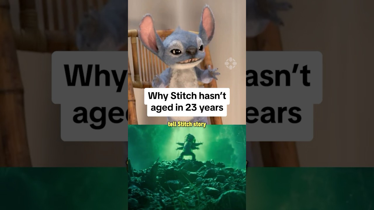 پوستر Stitch reprises his role after 23 years and yet Stitch...