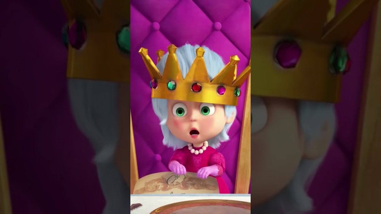 پوستر Welcome to the table… 🍍🍨 GodSaveTheQueen MashaAndTheBear...