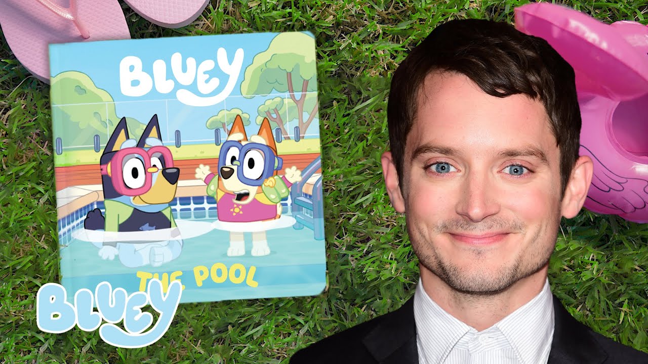 پوستر استخر 🤿 با صدای الایجا وود خواندن کتاب بلوی بلوی