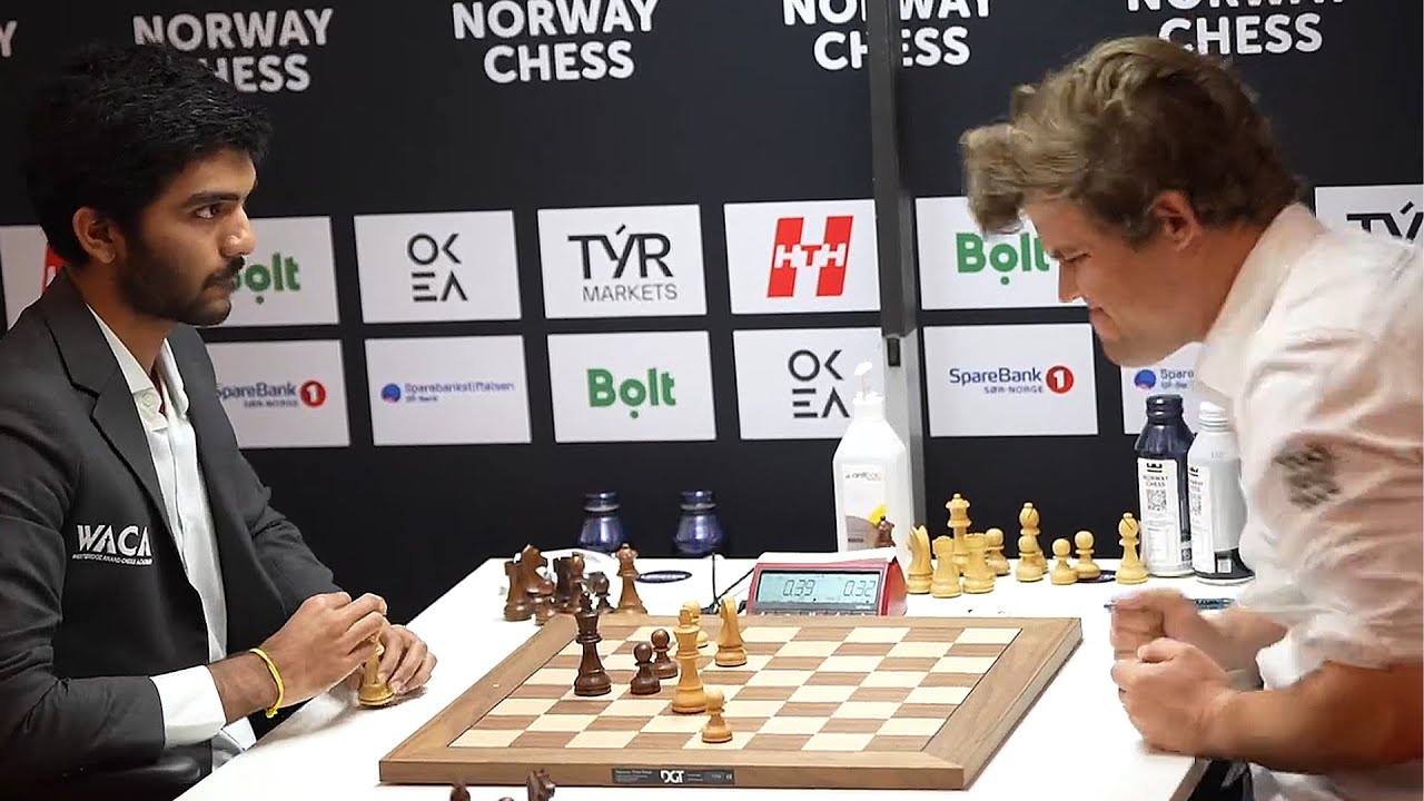 پوستر WHAT. JUST. HAPPENED IN GUKESH VS. MAGNUS?!