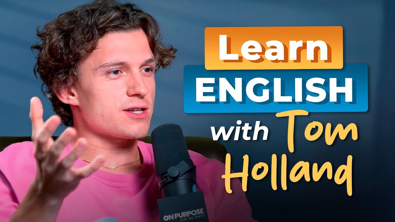پوستر Learn English with PODCASTS — Why Tom Holland DELETED His...