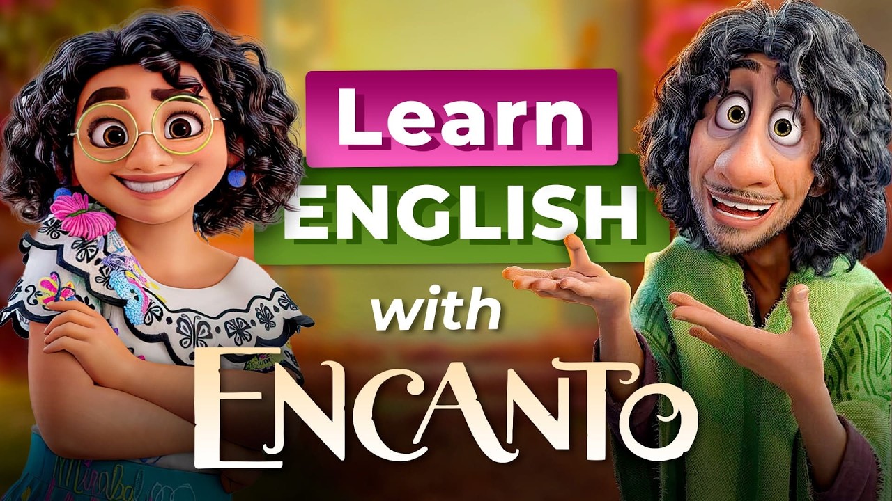 پوستر Learn English with ENCANTO