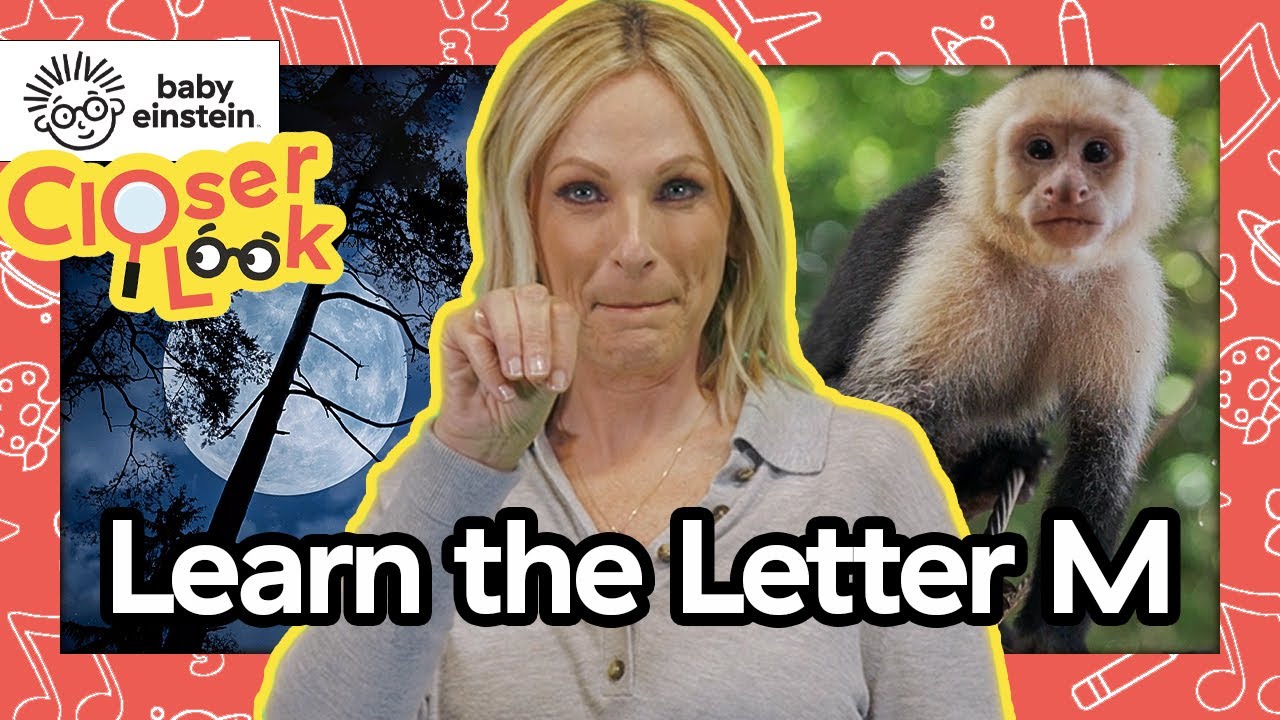 پوستر تازه! نگاه نزدیک حرف M 🔍 آموزش حروف با مارلی متلین ⭐️ باب