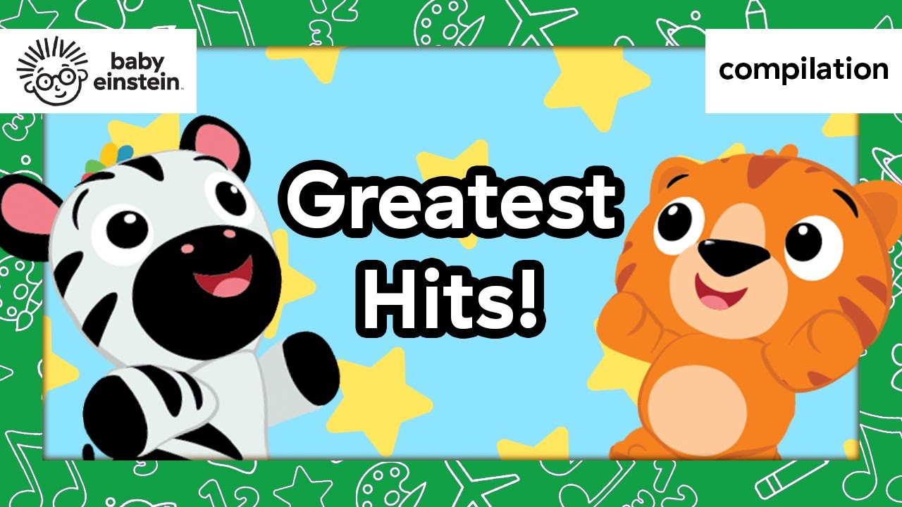 پوستر بهترین‌های بیبی اینشتین! بیبی اینشتین برنامه یادگیری برای...