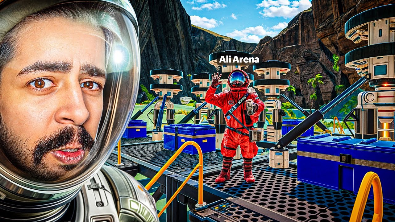 پوستر تمام منابع مورد نیاز رو غنی کردم ! 🚀🔥 The Planet Crafter