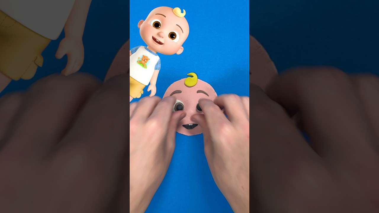 پوستر Lets Learn How to Make Baby JJs Face with Play-Doh 🙂! DIY...