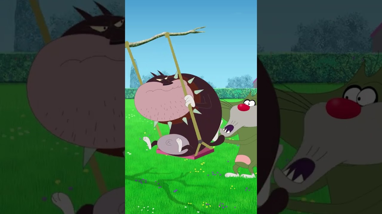 پوستر Bob doesnt want a friend Shorts oggy Cartoon for kids