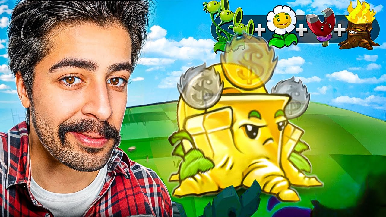 پوستر با این ترکیب به جا لوبیا سکه پرت میکنه ! 😮🔥 PvZ Fusion