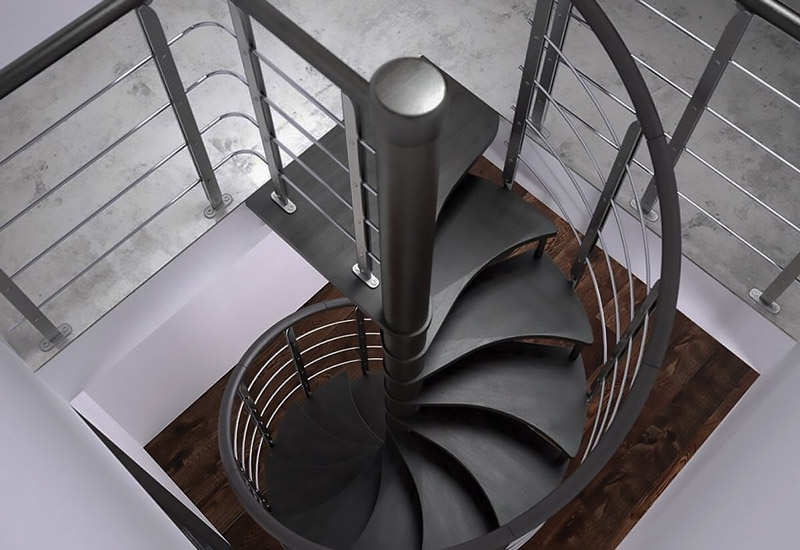 ساخت پله دوبلکس در اصفهان