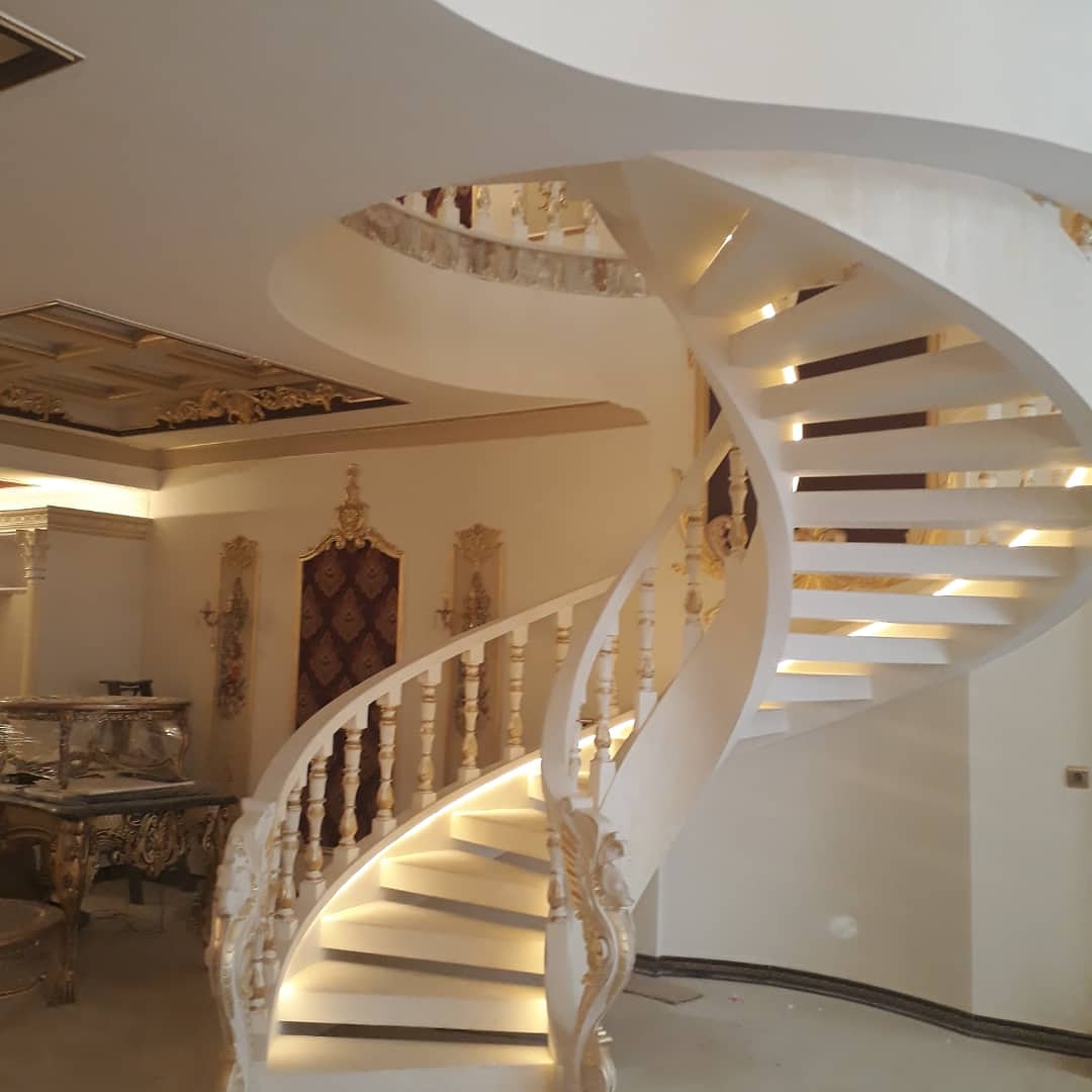 ساخت پله دوبلکس در اصفهان