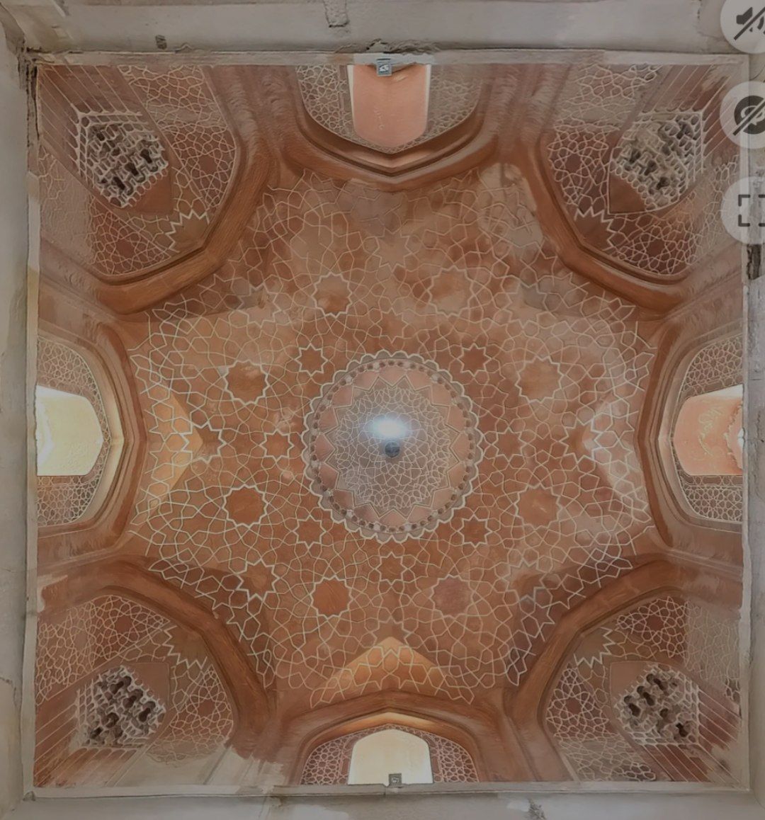Torbat e Heydariyeh Cultural Heritage Tourist and Decorations of the tomb and ceiling of Qutbuddin Haider's tomb