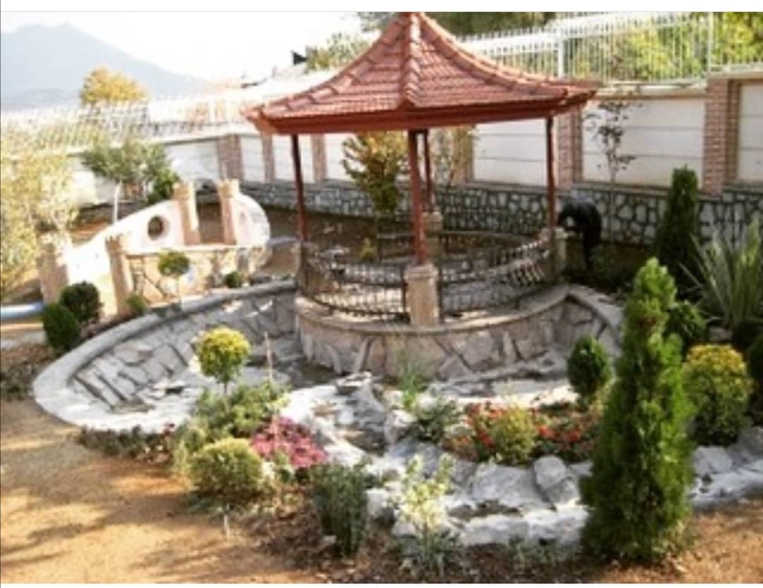 باغچه كارى حياط در تهران