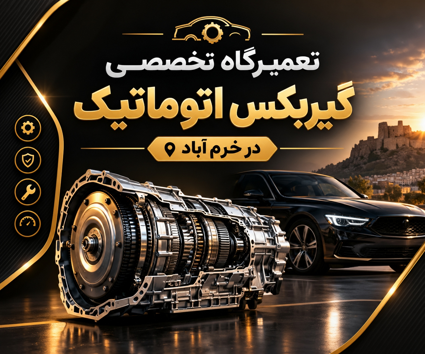 تعمیرگاه تخصصی گیربکس اتوماتیک موسوی