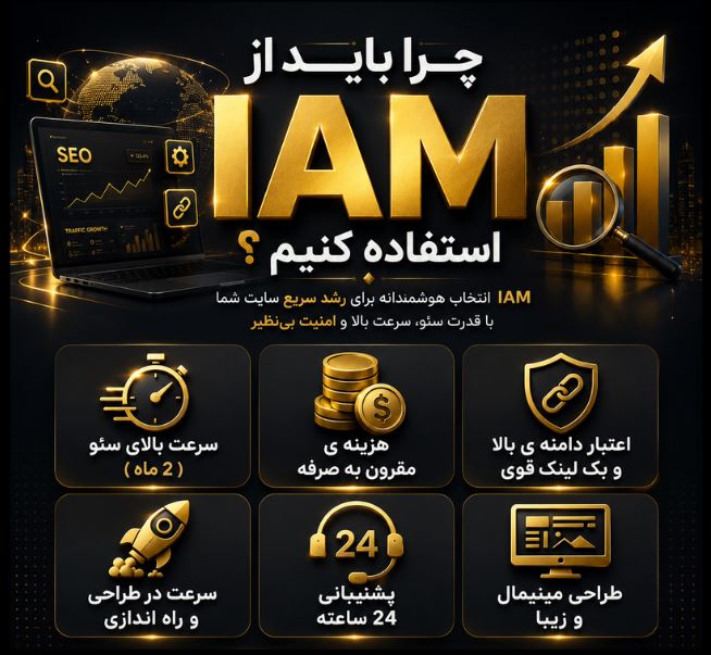 افزایش رتبه و سئو با IAM