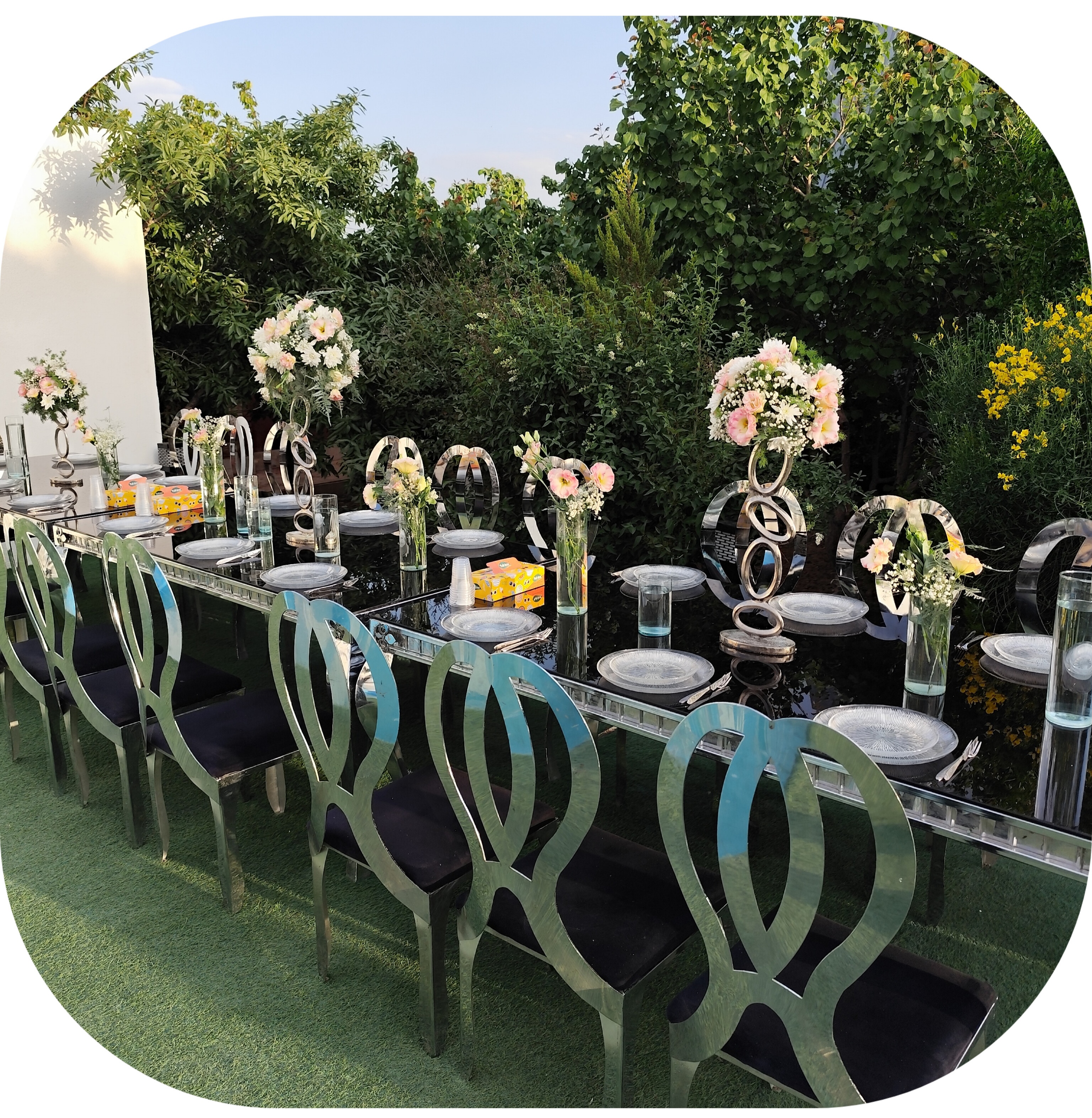 باغ تالار شیک در اصفهان