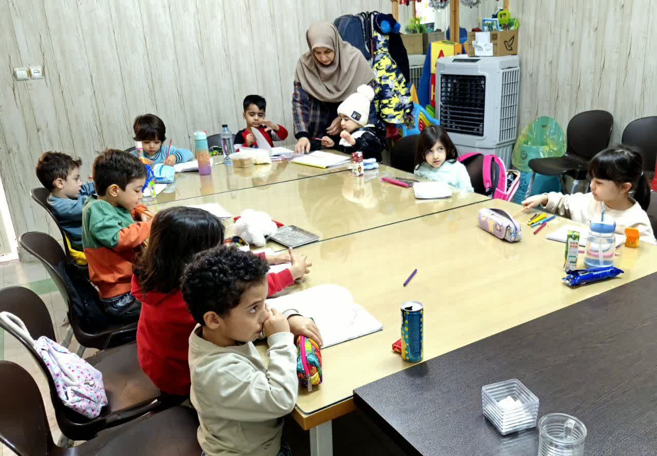 کلاس نقاشی برای کودکان در قزوین