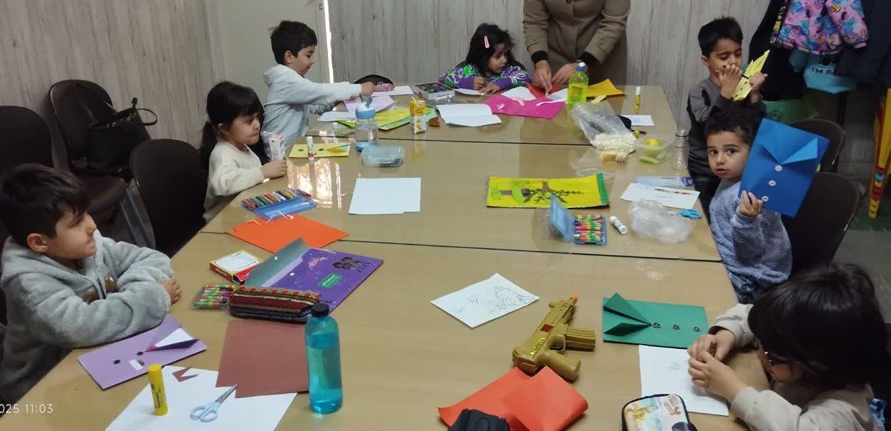 کلاس نقاشی در قزوین