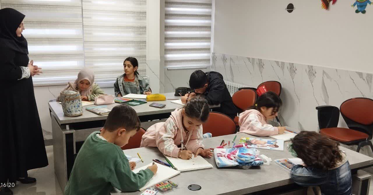 آموزشگاه نقاشی کودکان در قزوین