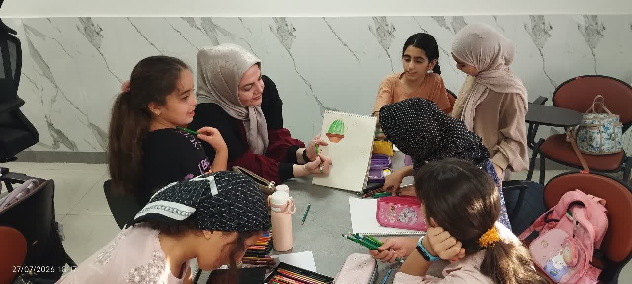 آموزشگاه نقاشی کودکان در قزوین