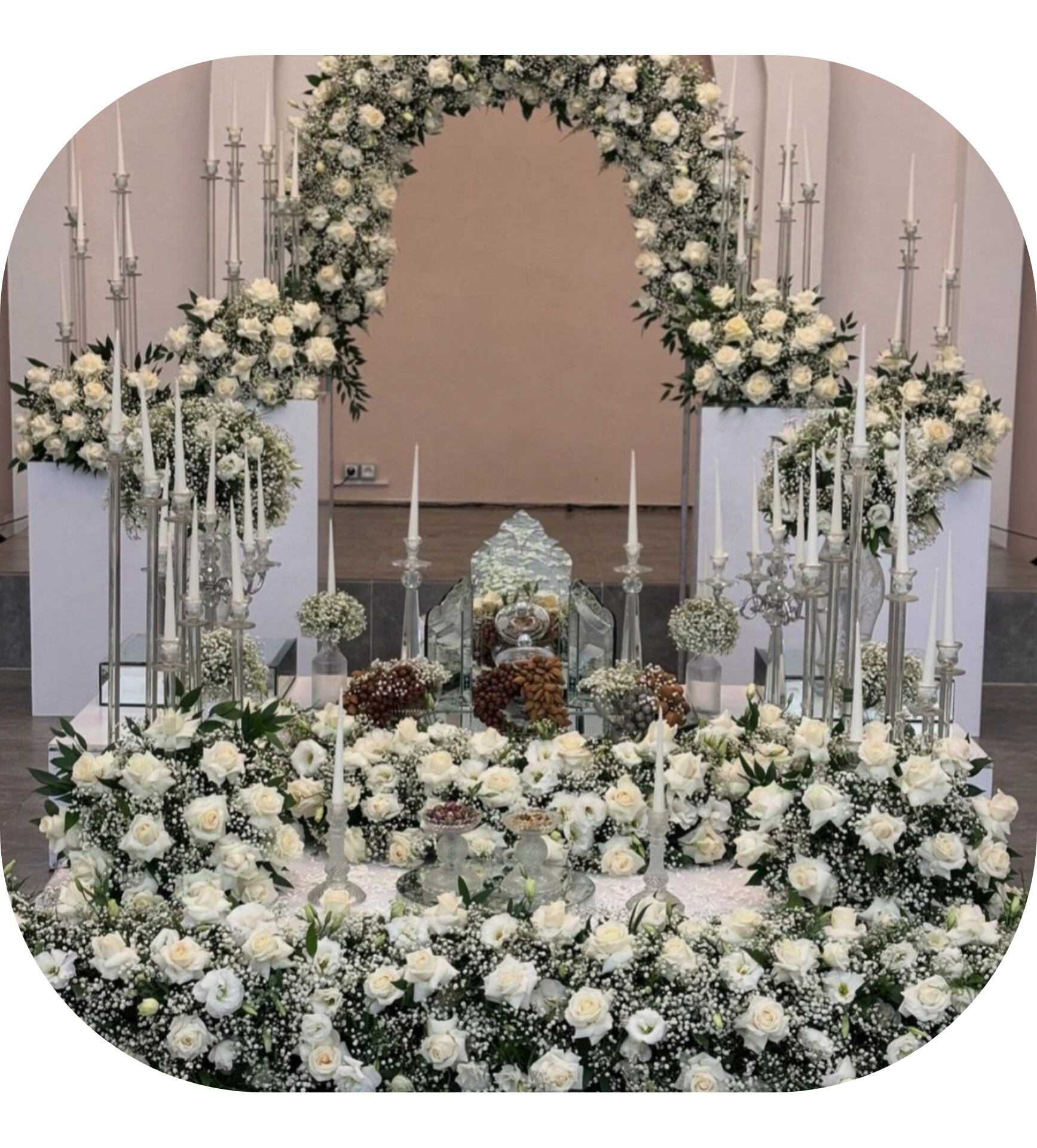 هزینه اجاره سفره عقد در اصفهان