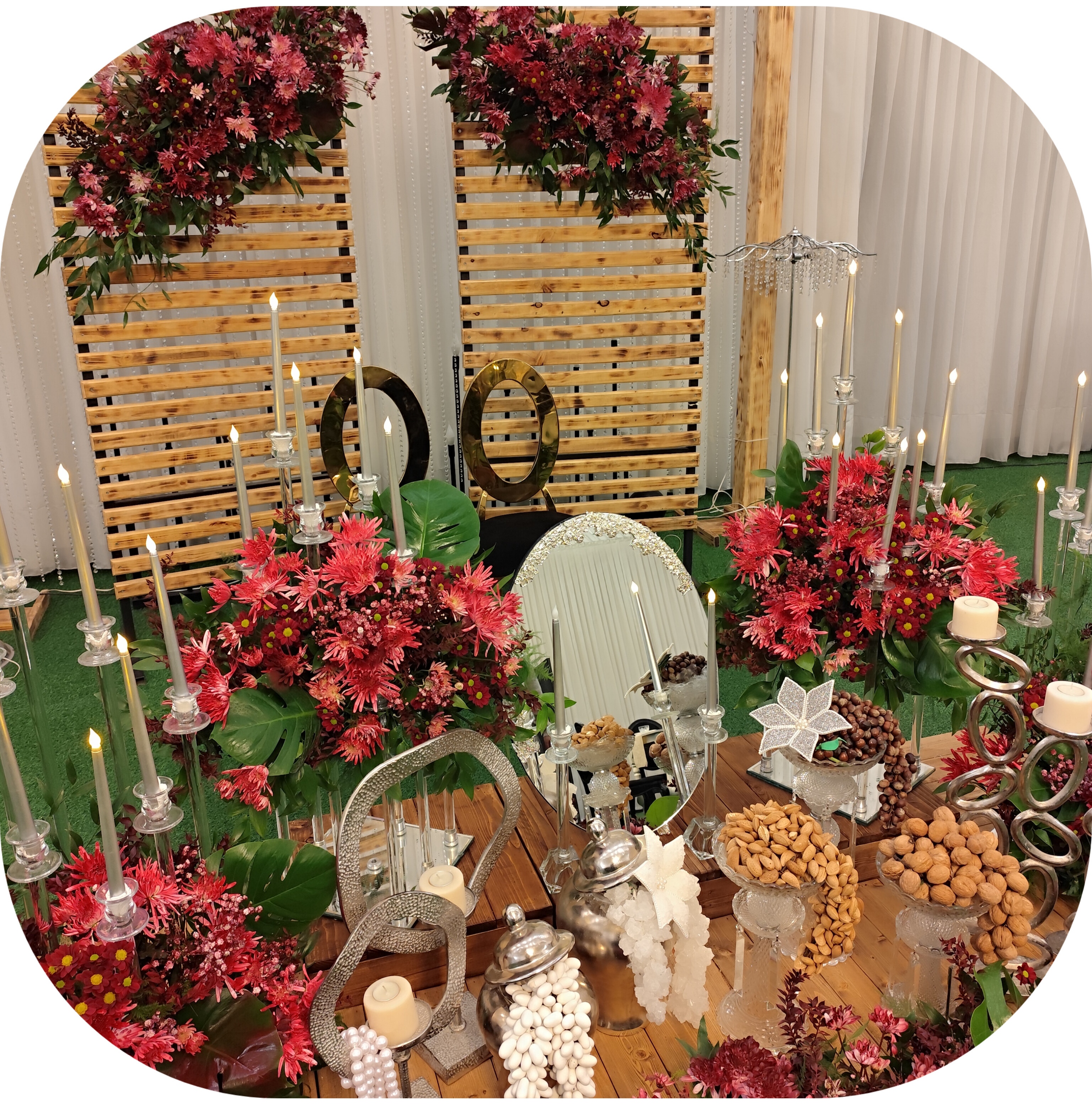 هزینه اجاره سفره عقد در اصفهان