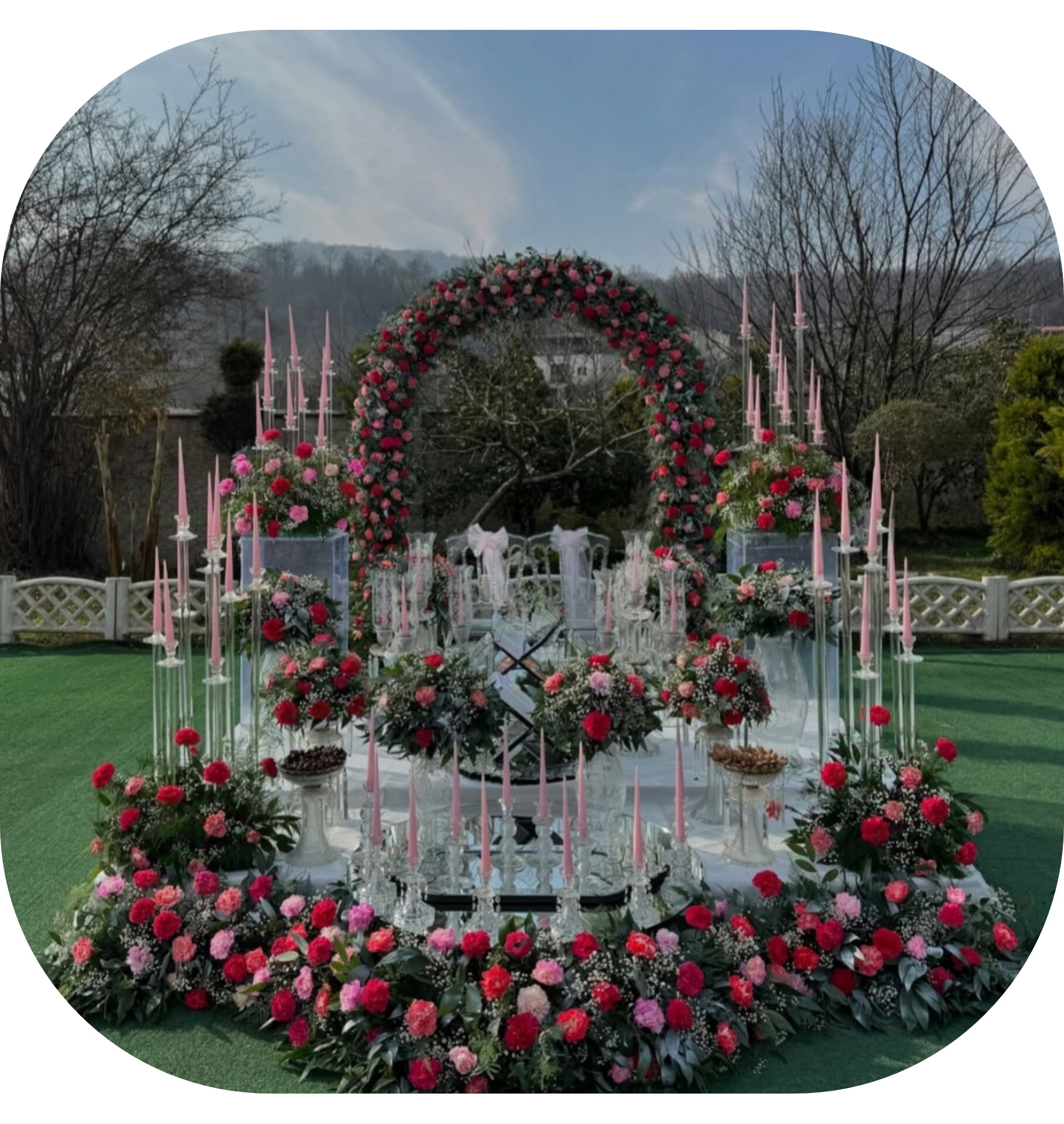 هزینه اجاره سفره عقد در اصفهان