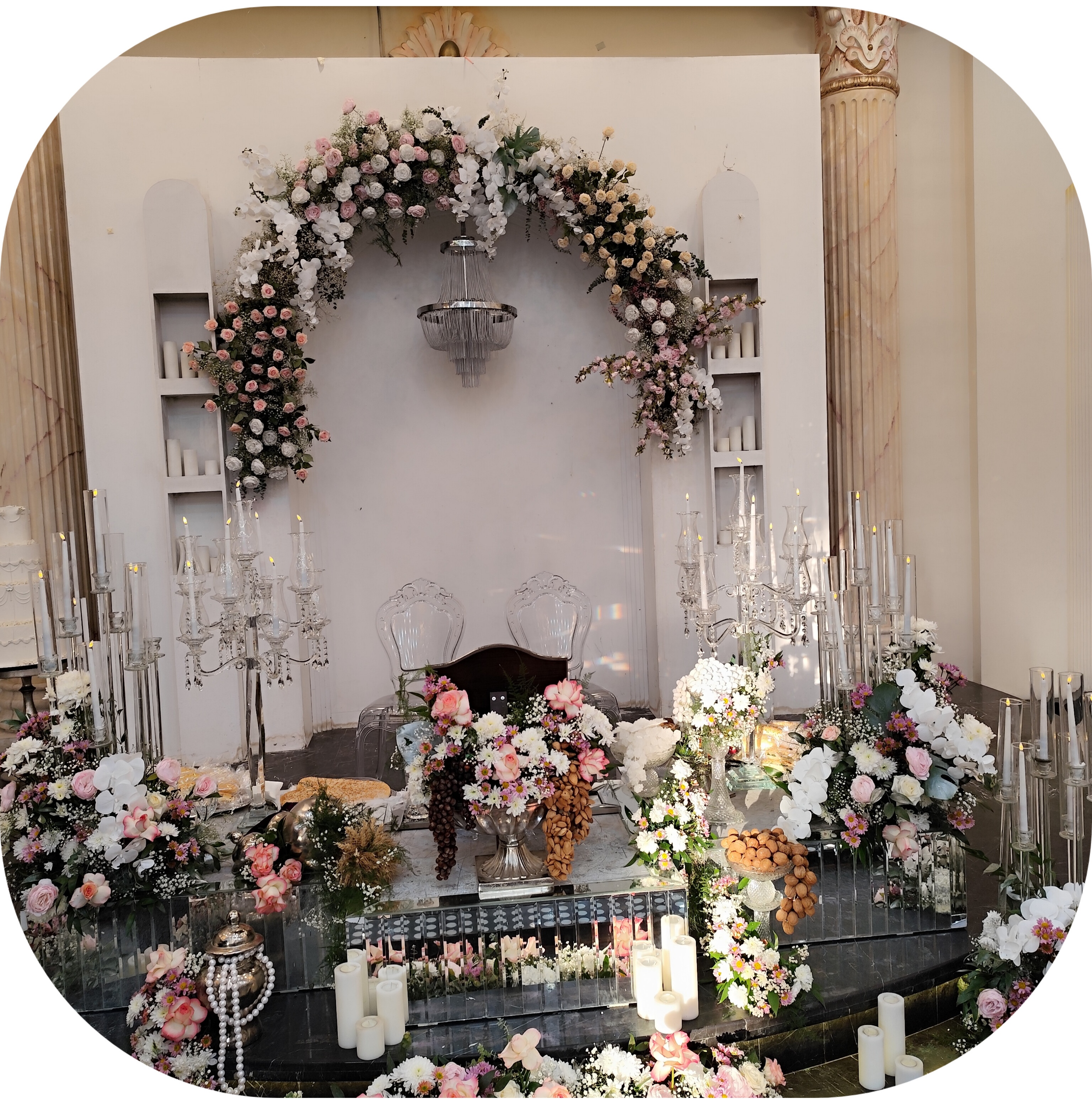 هزینه اجاره سفره عقد در اصفهان